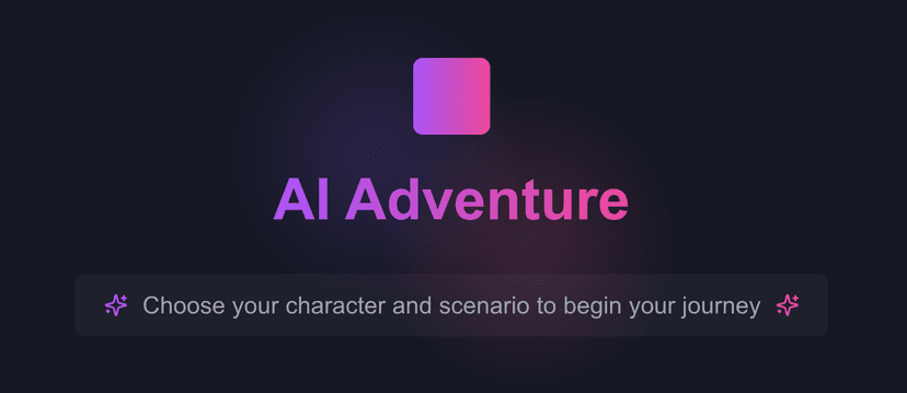 Narrative LLM/Flux Game Engine